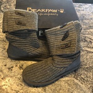 bearpaw fold over boots